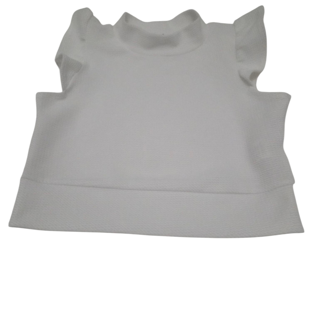 White Sleeveless Top